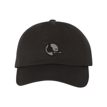 Load image into Gallery viewer, Mfers Bearded Smoking Black Headphones Dad Hat (Choose Hat Color)
